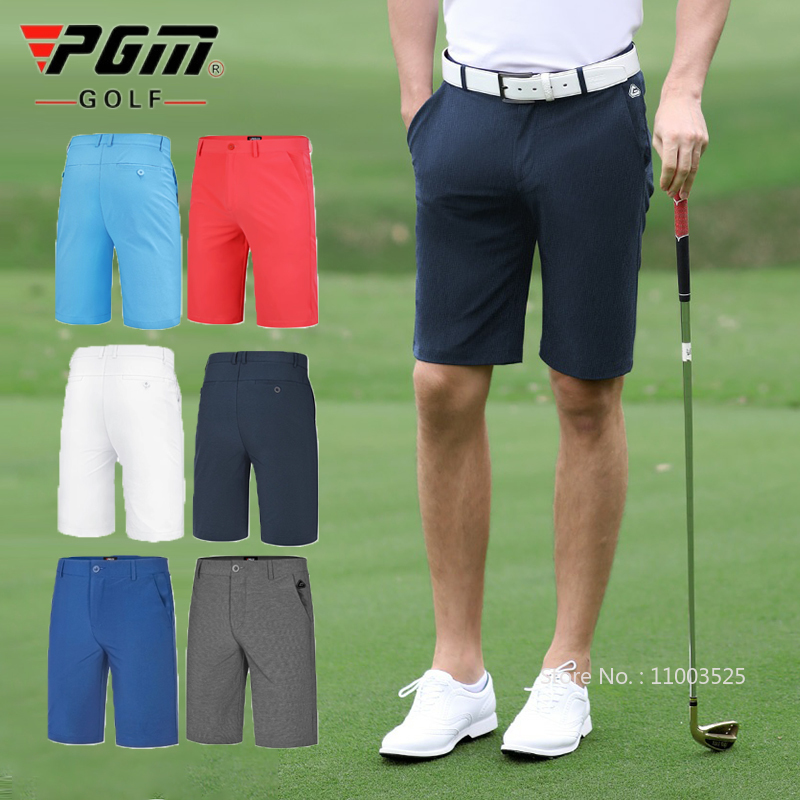 Golf Equipment Sales - PGM Golf สั้นฤดูร้อนผู้ชายกางเกงกีฬา Man สบาย Breathable