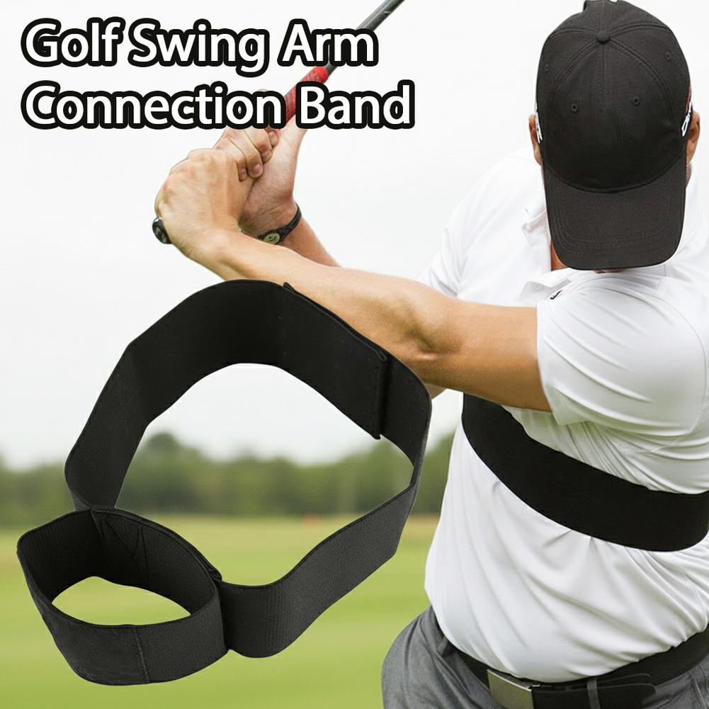 Golf Equipment For Beginners - สายรัดแขนฝึกวงสวิงกอล์ฟแบบยืดหยุ่นสำหรับมืออาชีพ สายรัดแก้ไขท่าวงสวิงกอล์ฟ สำหรับผู้เริ่มต้น อุปกรณ์ช่วยฝึกซ้อมกอล์ฟ