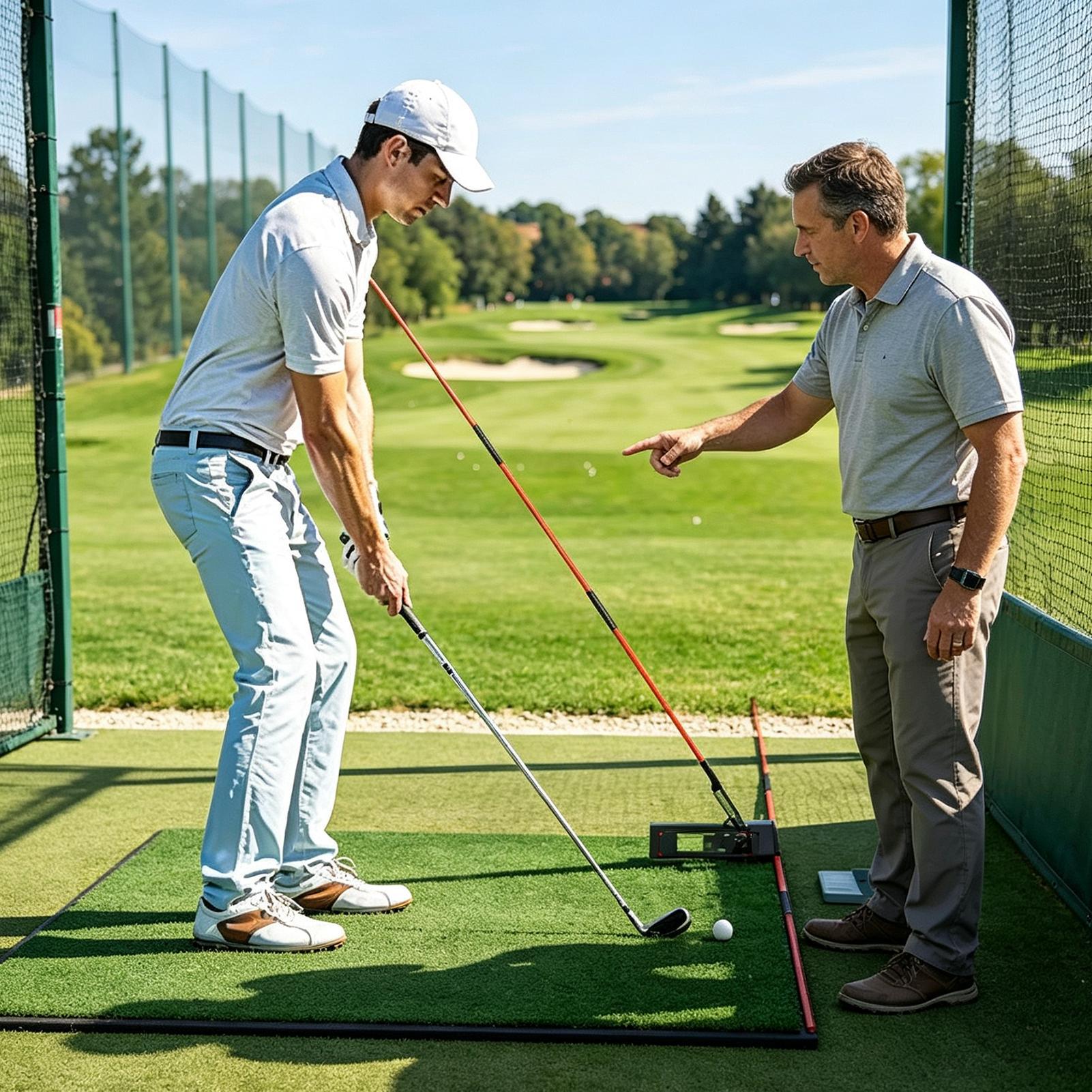 อุปกรณ์ฝึกซ้อมกอล์ฟแบบปรับมุมไ - Golf Equipment For Beginners บทวิจารณ์และราคา
