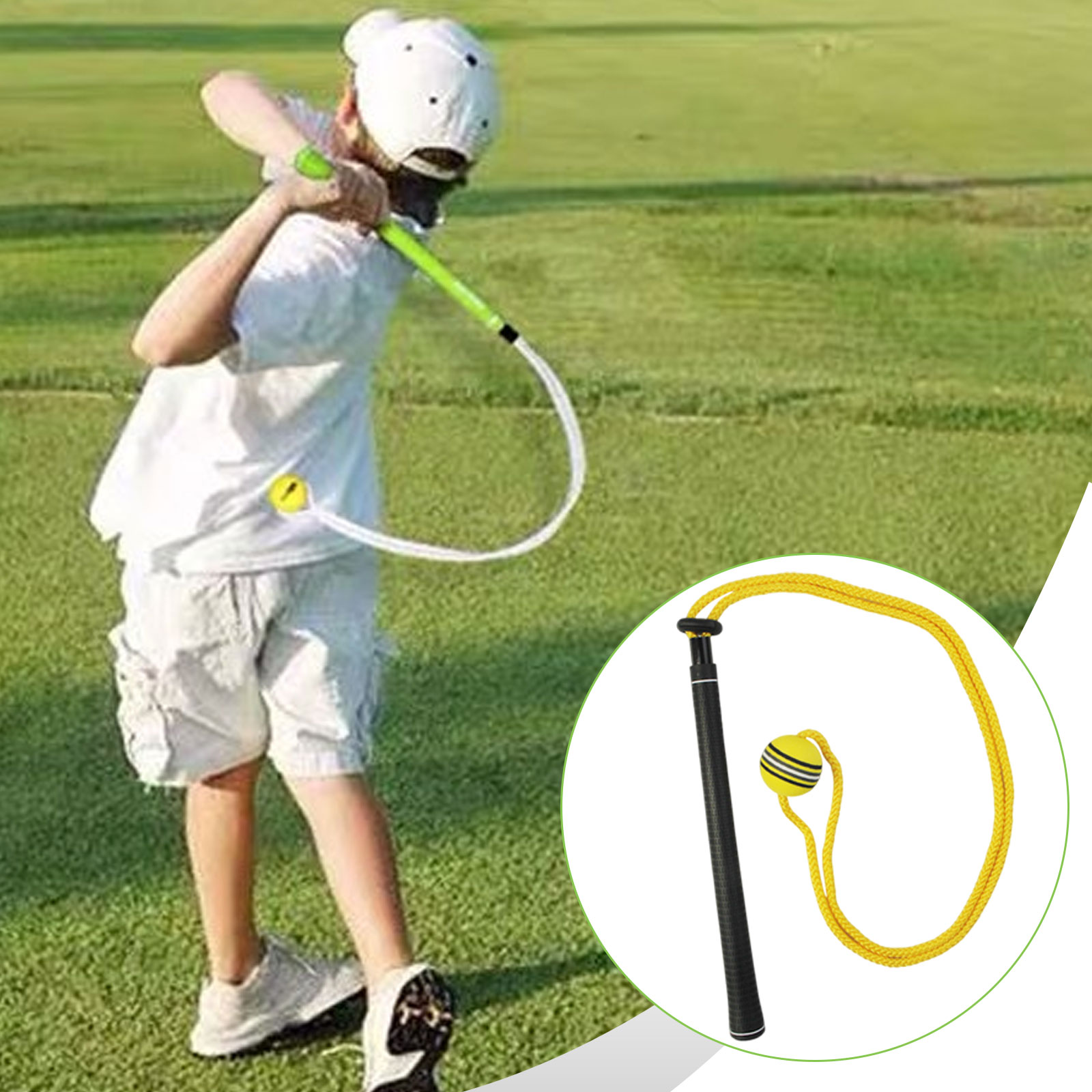 อุปกรณ์ฝึกซ้อมวงสวิงกอล์ฟ เชือ - Golf Equipment For Beginners บทวิจารณ์และราคา