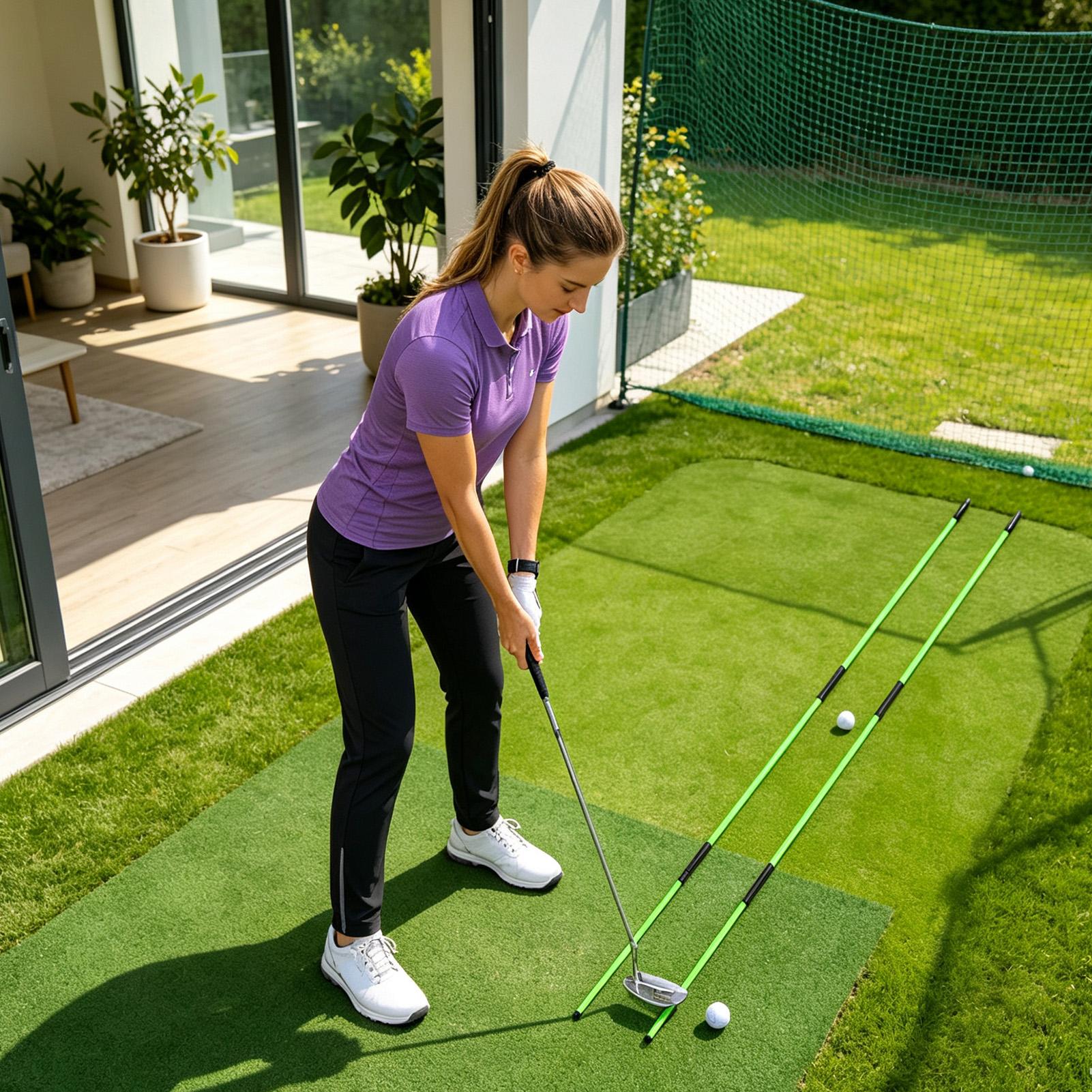 อุปกรณ์ฝึกการจัดแนววงสวิงกอล์ฟ - Golf Equipment For Beginners บทวิจารณ์และราคา