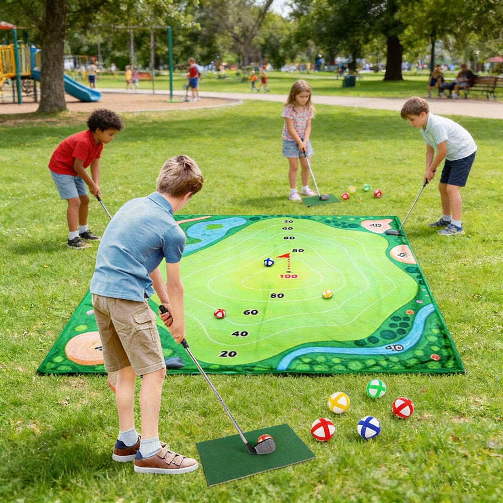 เสื่อฝึกซ้อมกอล์ฟ อุปกรณ์ฝึกซ้ - Golf Equipment For Beginners บทวิจารณ์และราคา
